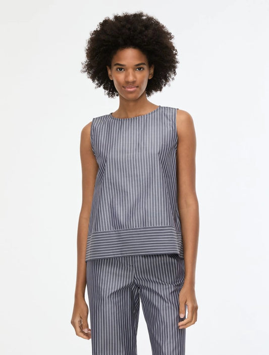 TOP CON BALZA Blu