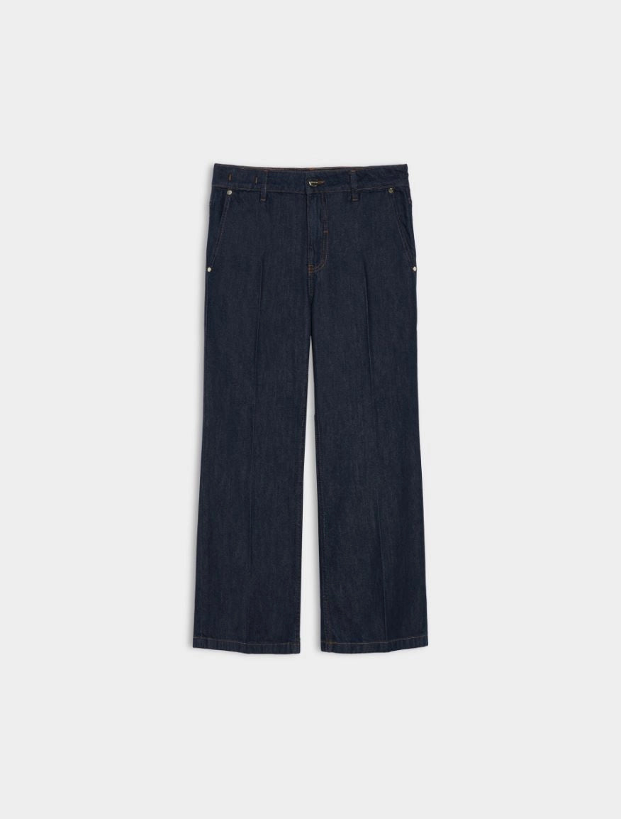 JEANS FLARED Blue Jeans