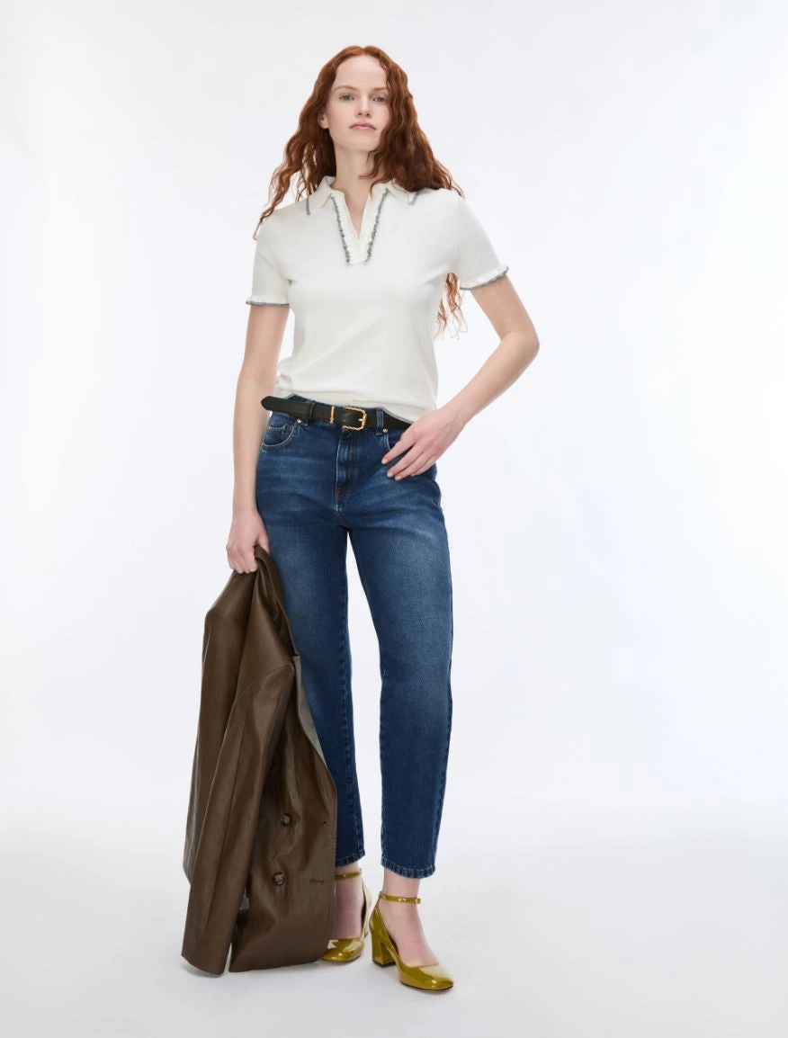 JEANS CARROT Blue Jeans