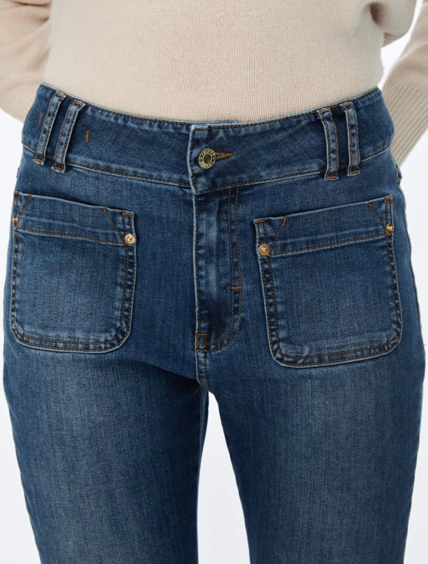 JEANS BOOTCUT Blue Jeans