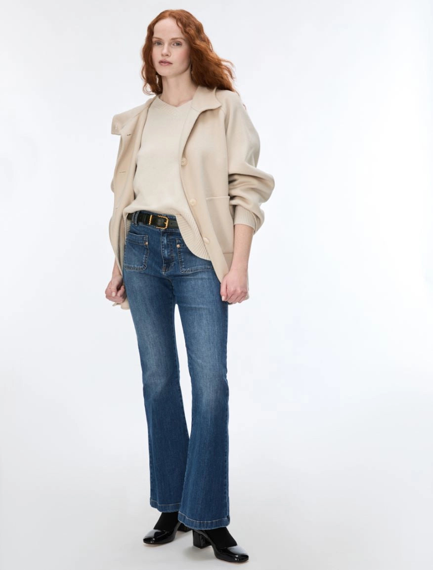 JEANS BOOTCUT Blue Jeans