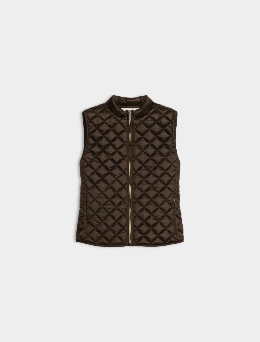 GILET IMBOTTITO Fango
