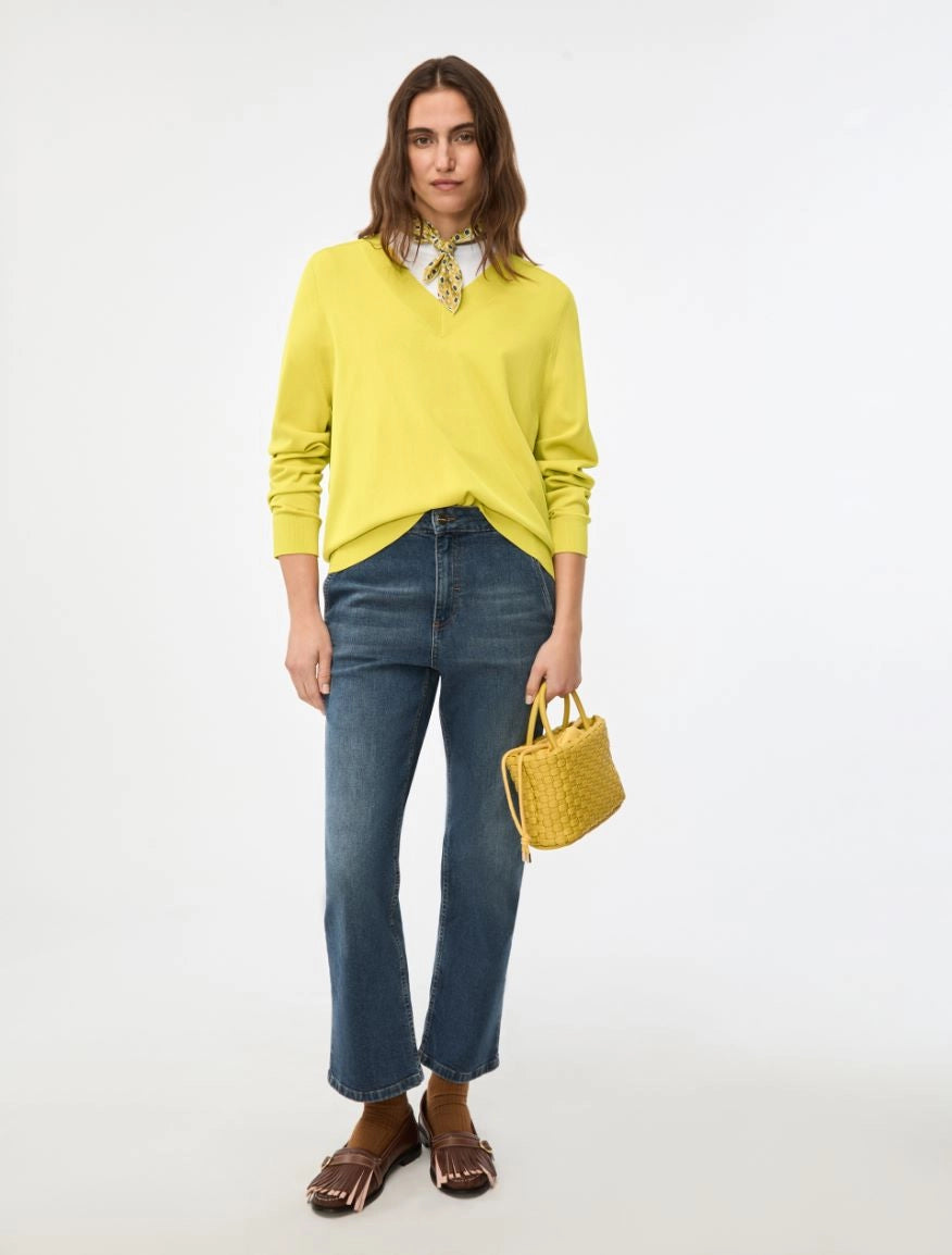MAGLIA MORBIDA Lime