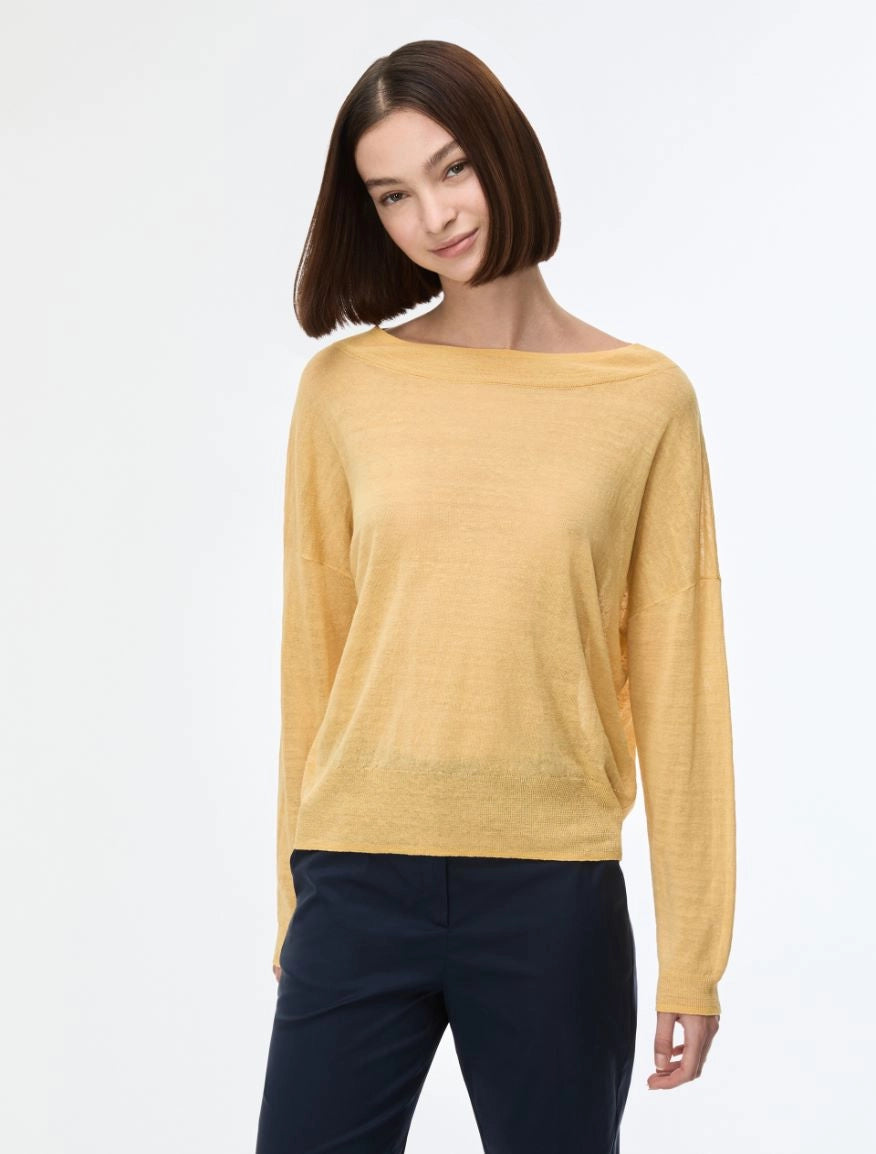 MAGLIA EGG SHAPE Giallo