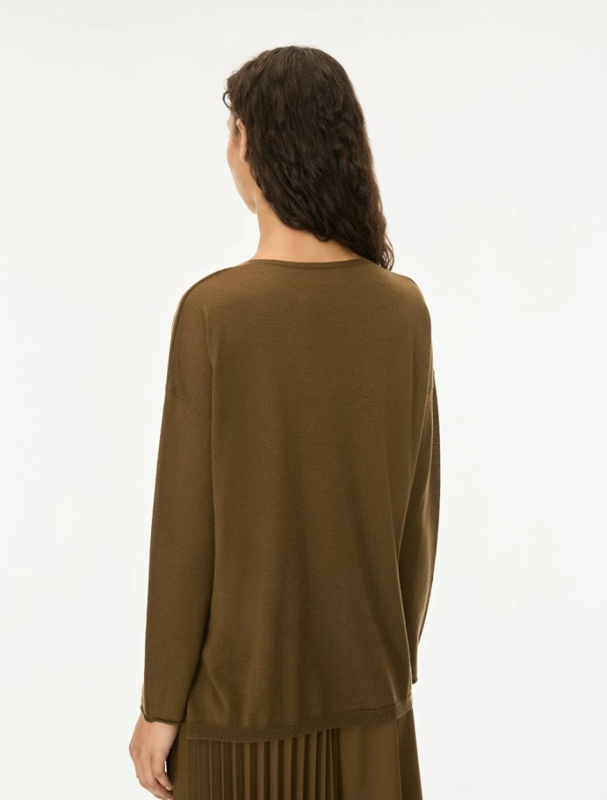 MAGLIA DRITTA Verde Muschio