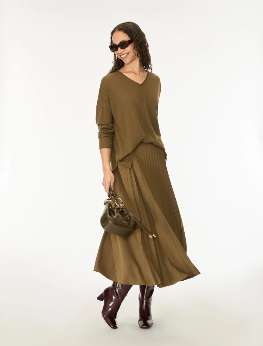 MAGLIA DRITTA Verde Muschio