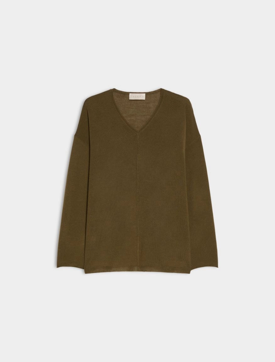 MAGLIA DRITTA Verde Muschio