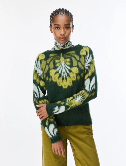 MAGLIA INTARSIATA Verde
