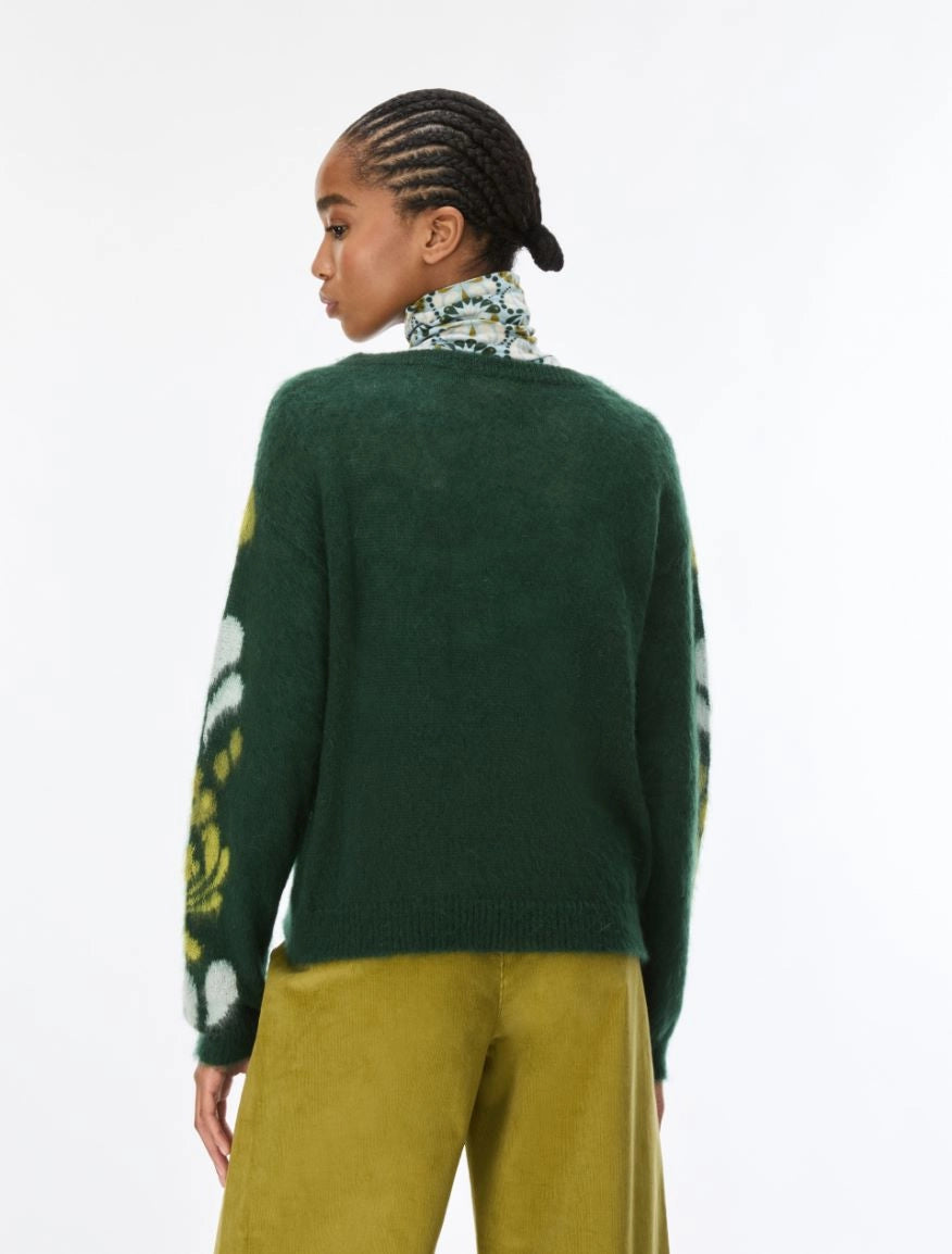 MAGLIA INTARSIATA Verde