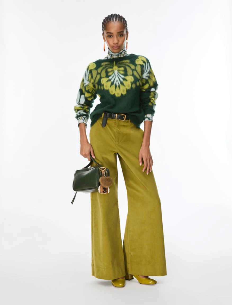 MAGLIA INTARSIATA Verde