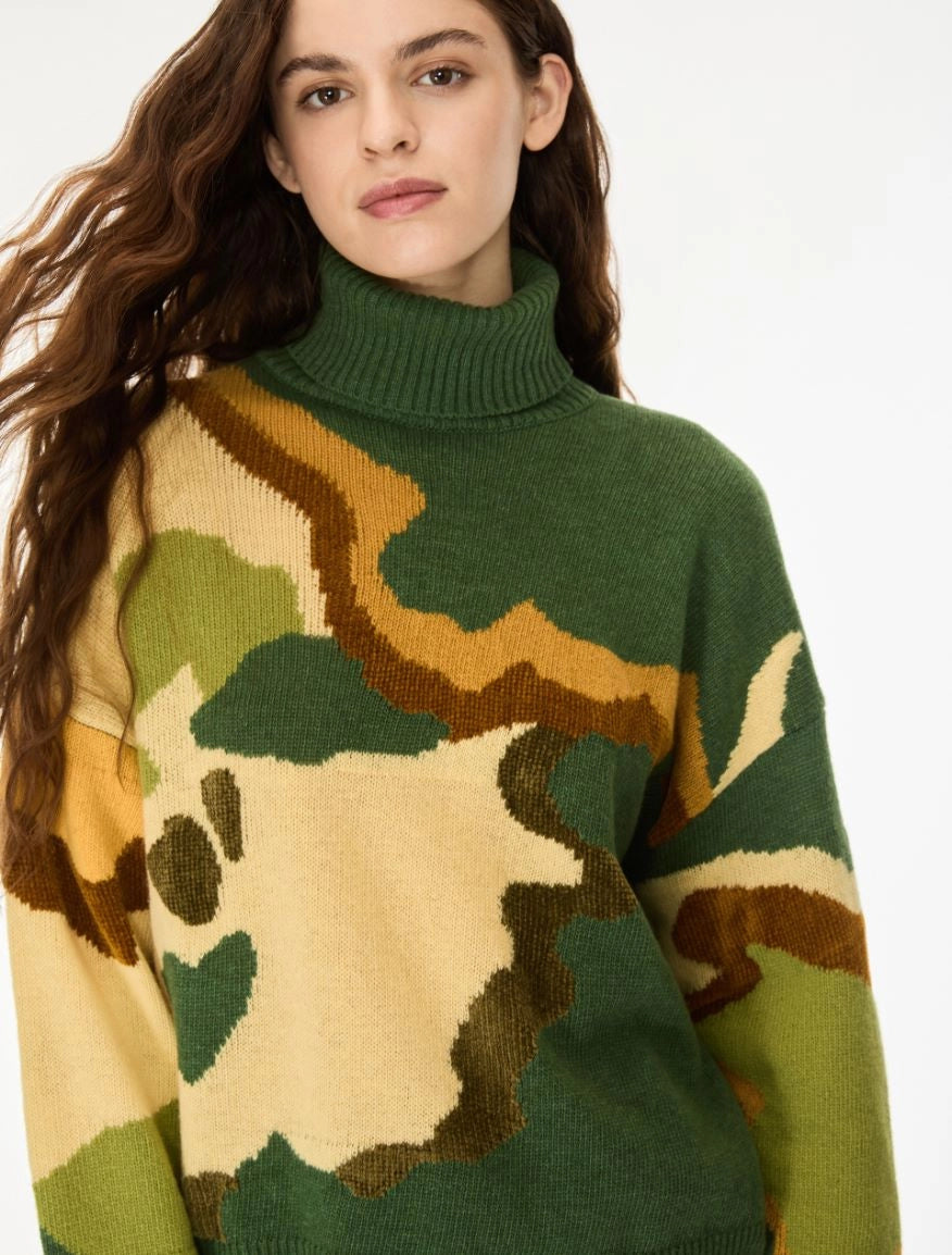DOLCEVITA IN MISTO MERINOS Verde Bosco