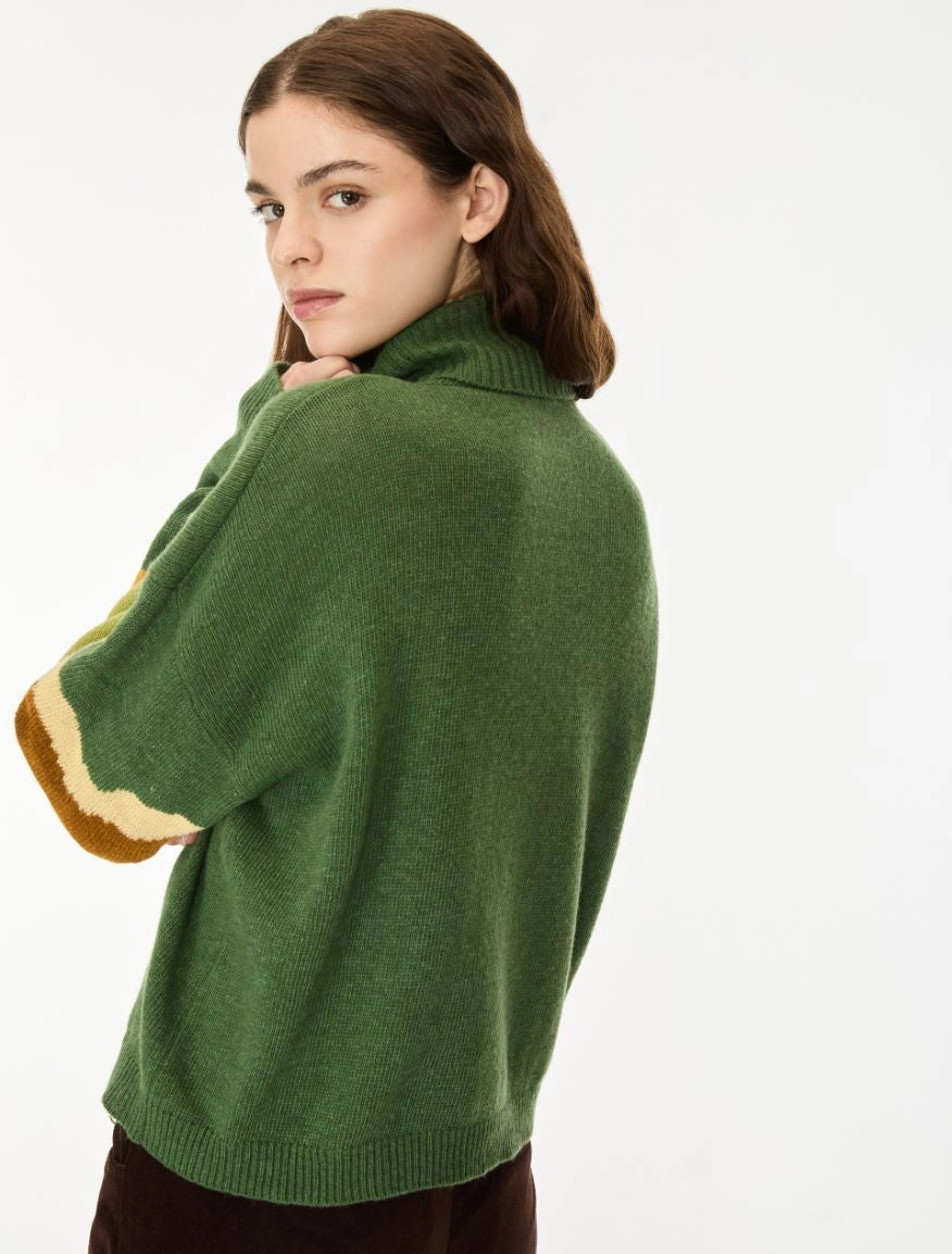 DOLCEVITA IN MISTO MERINOS Verde Bosco