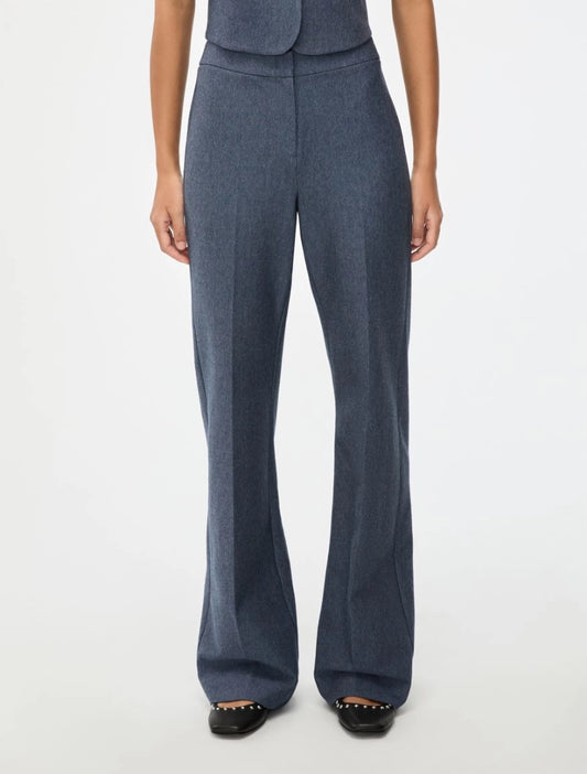 PANTALONI JACQUARD Blu