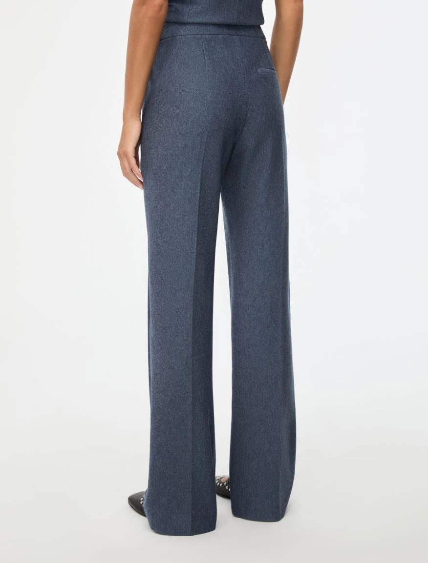 PANTALONI JACQUARD Blu