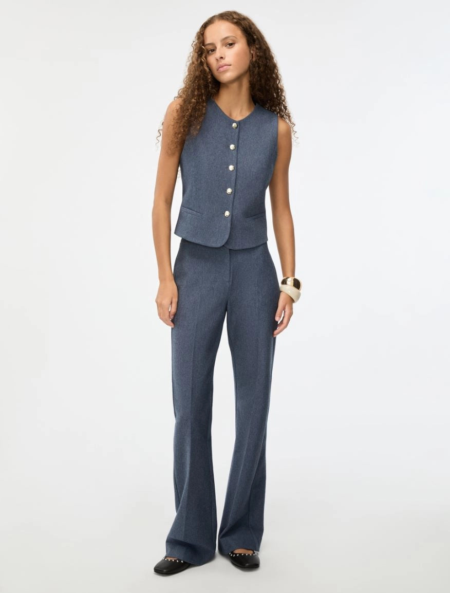 PANTALONI JACQUARD Blu