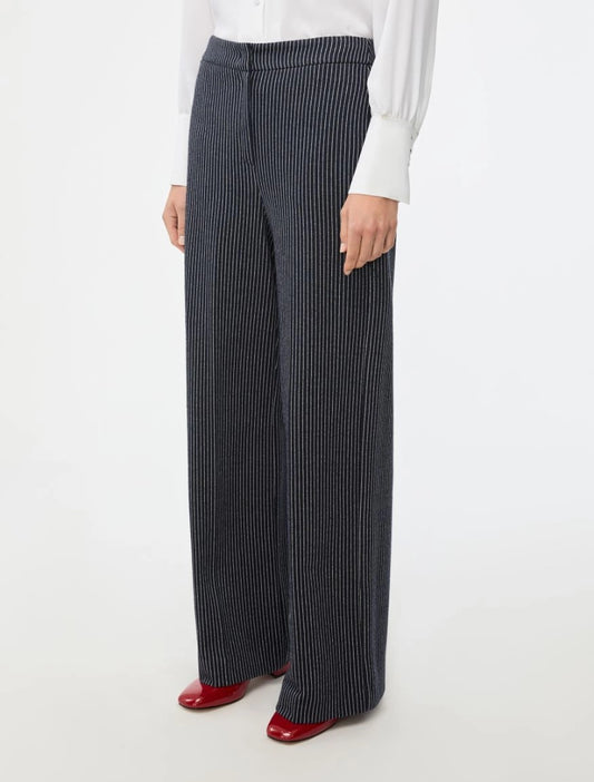 PANTALONI WIDE LEG Avorio