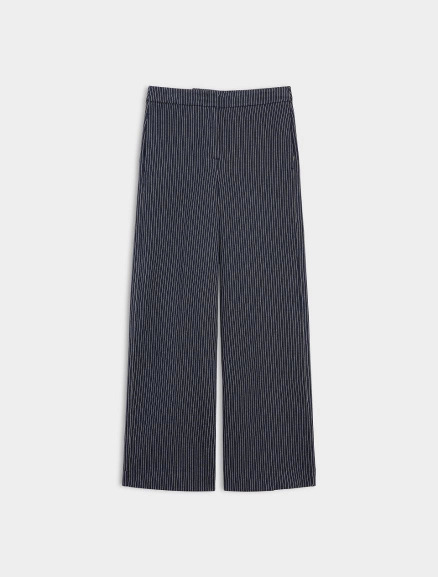 PANTALONI WIDE LEG Avorio