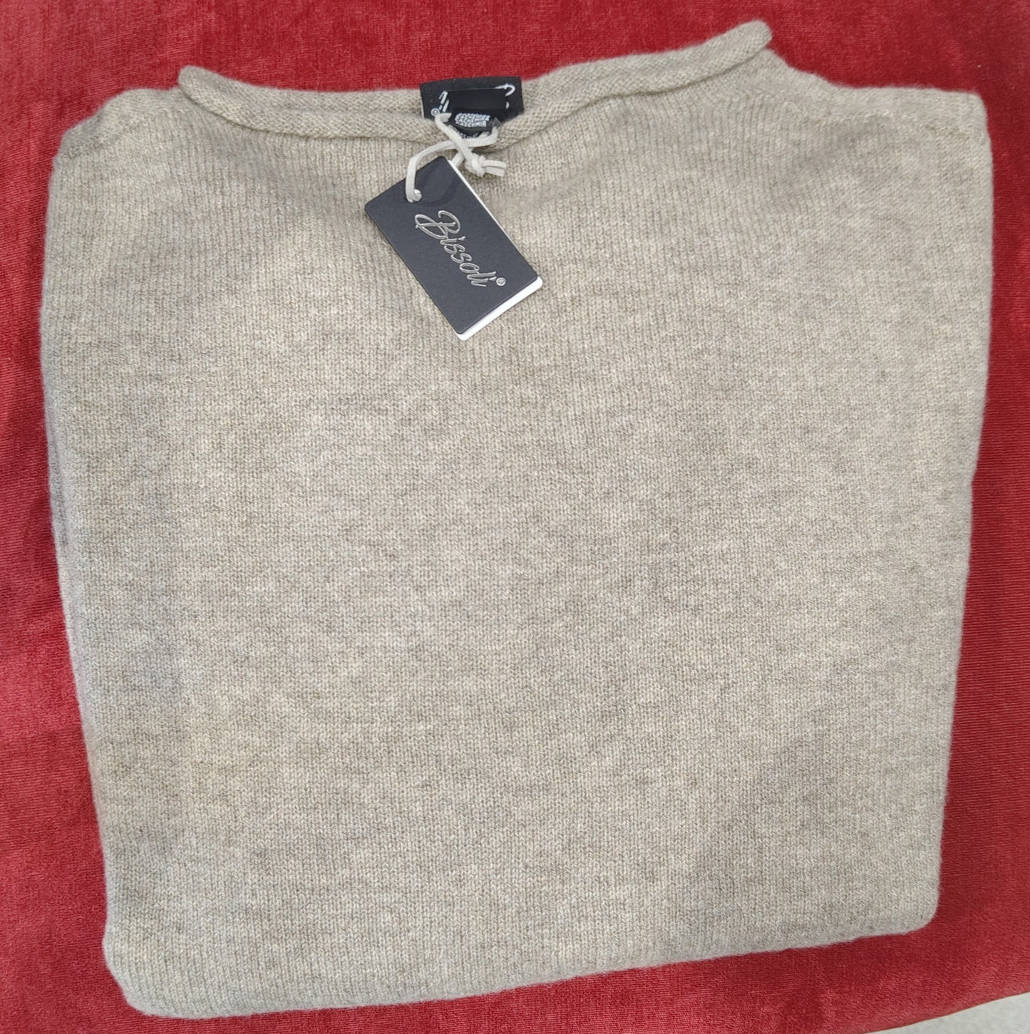 Maglia girocollo 100% cashmere vari colori