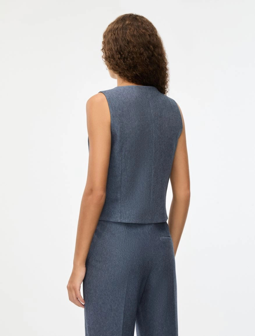 GILET ADERENTE Blu