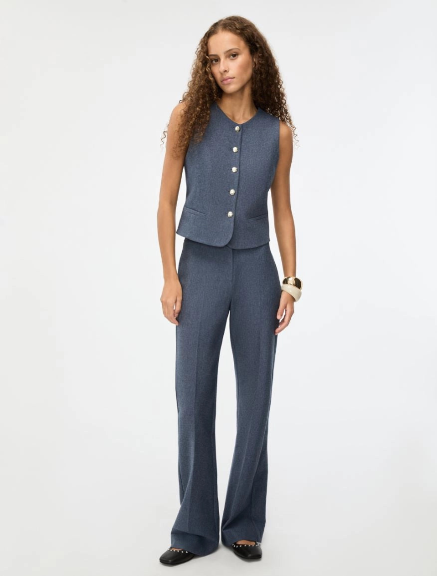 GILET ADERENTE Blu