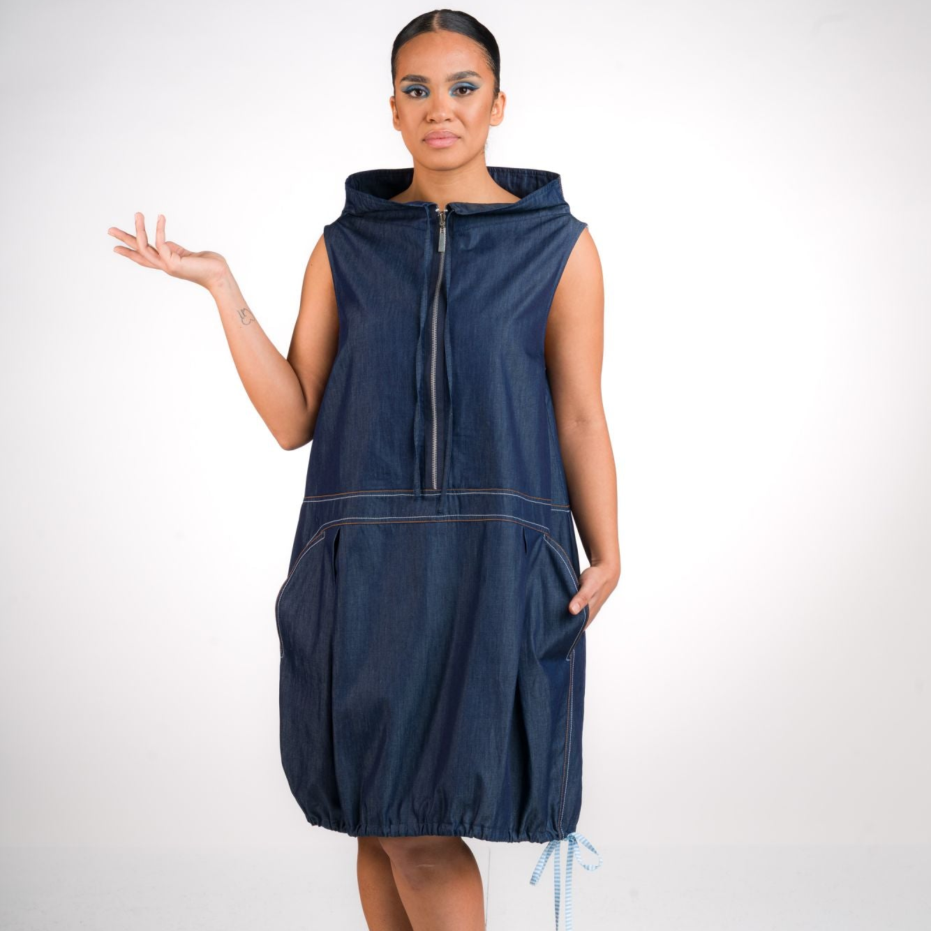 ABITO DENIM SCURO