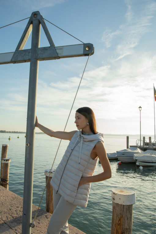 Gilet imbottito - sabbia