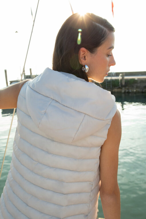 Gilet imbottito - sabbia