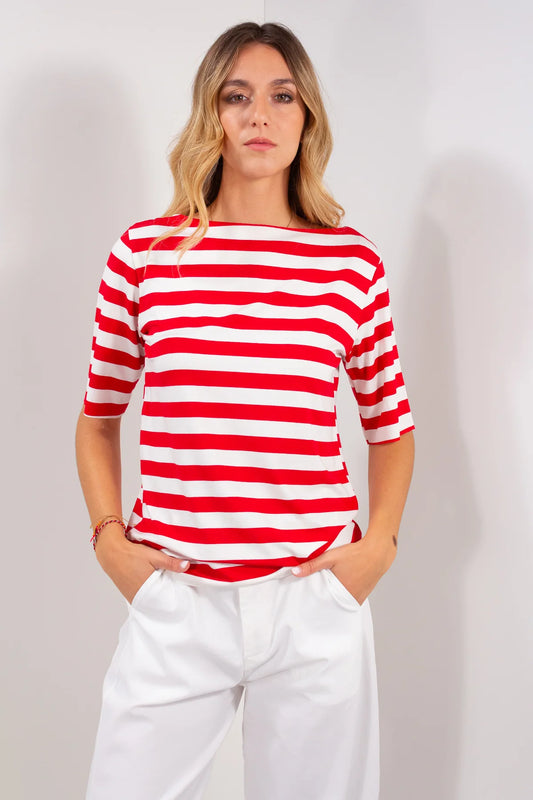 Maglia riga alta