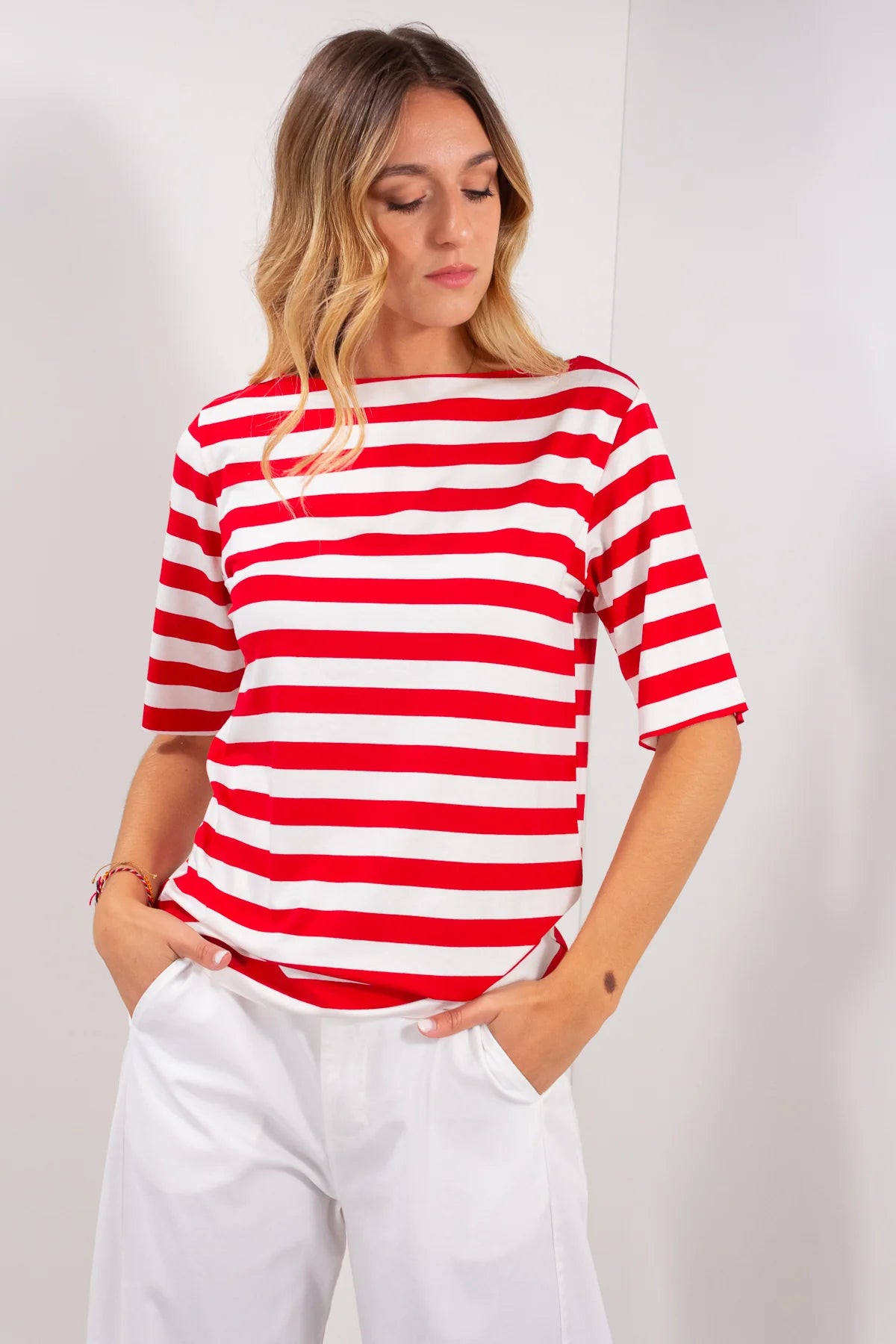Maglia riga alta