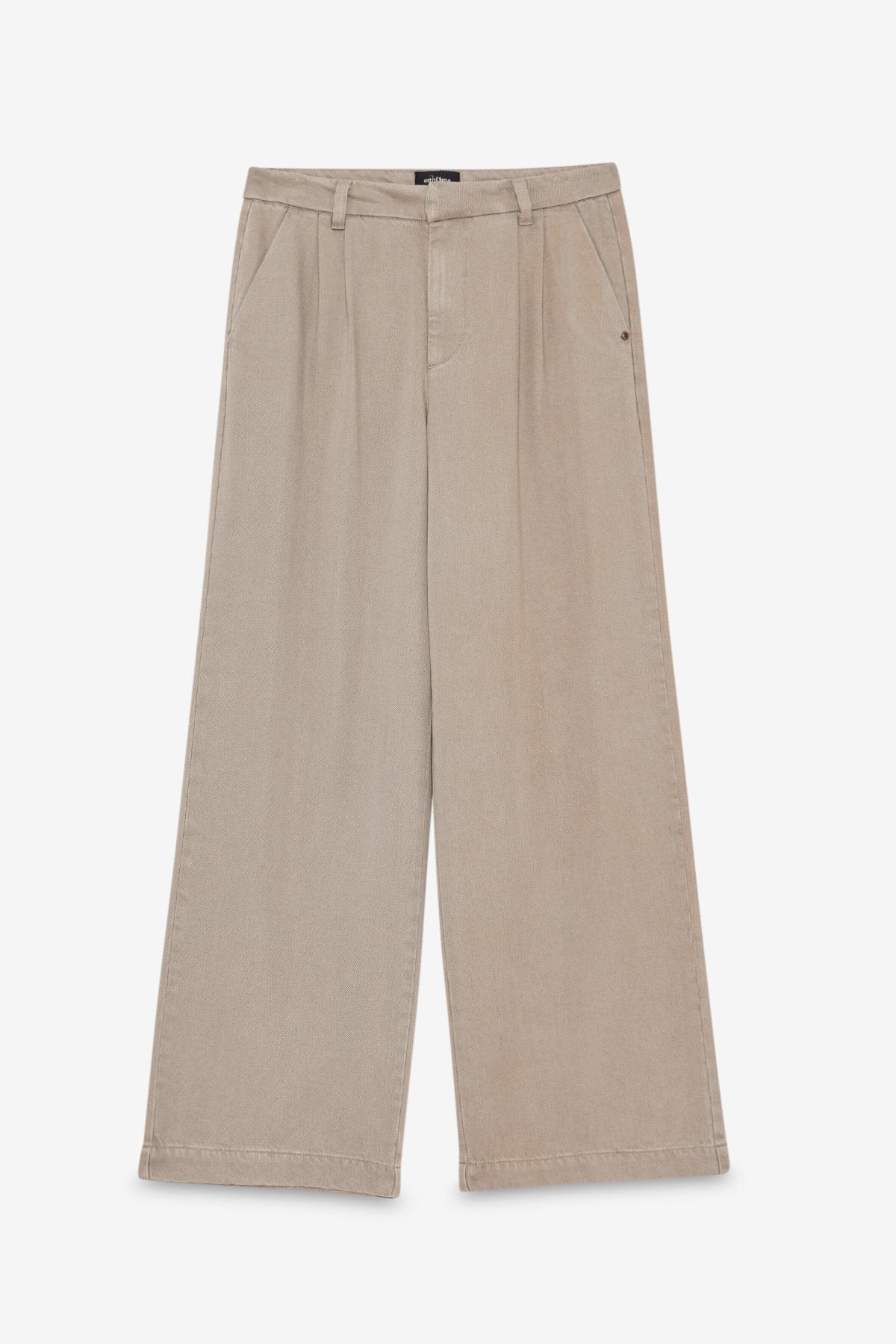 Pantaloni palazzo con pinces