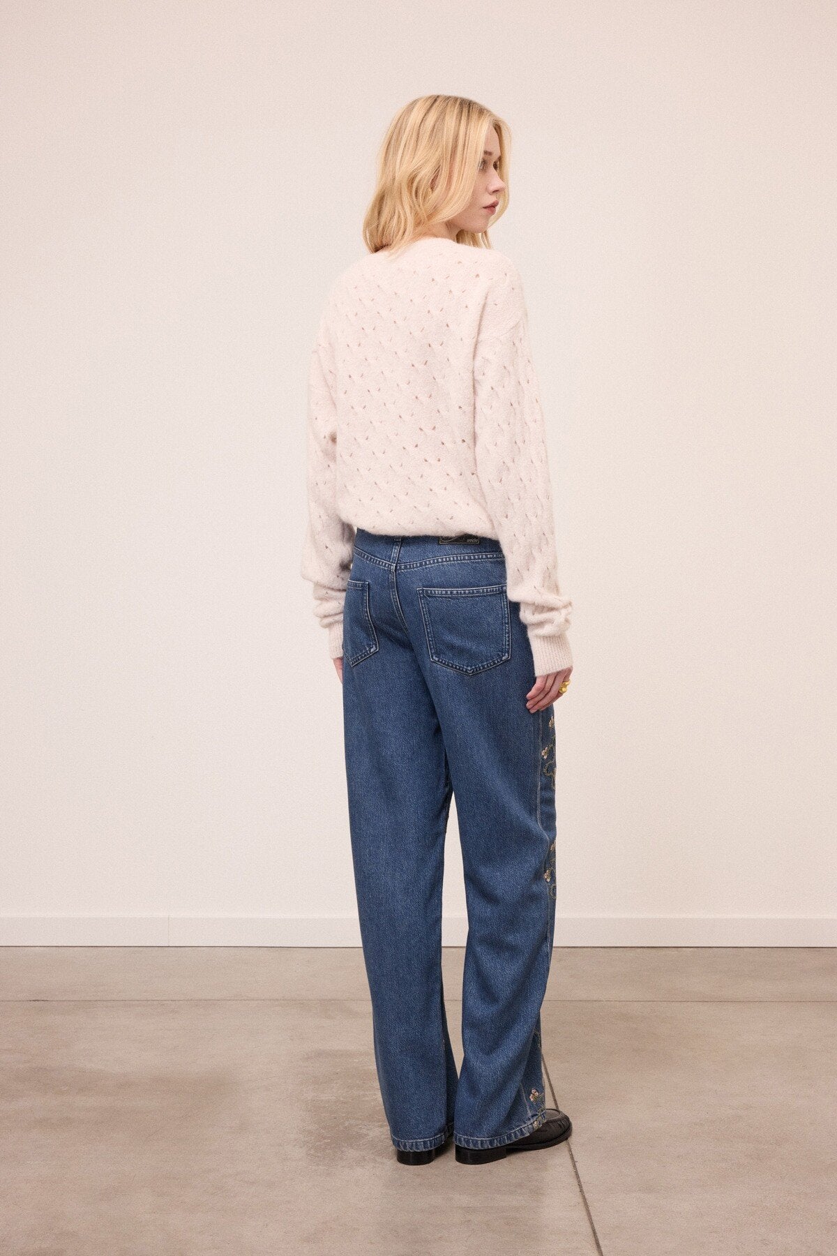 Jeans ricamati