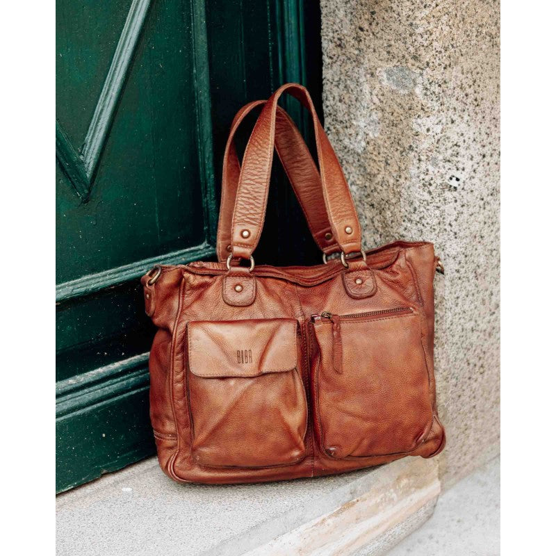 Borsa shopping in pelle