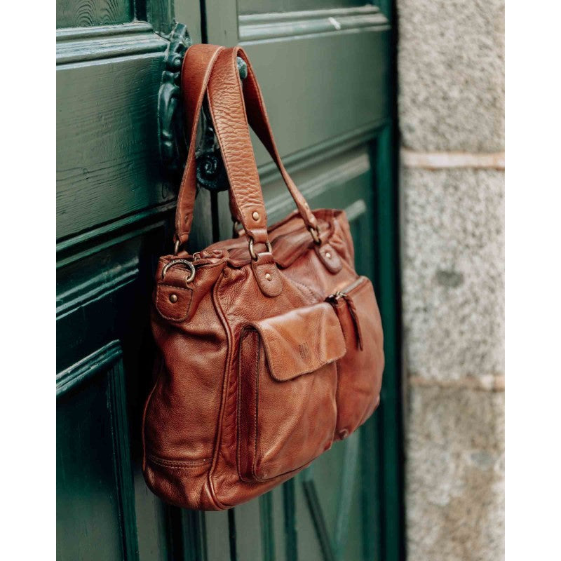Borsa shopping in pelle
