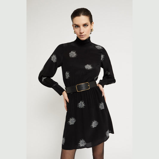 Abito corto in viscosa