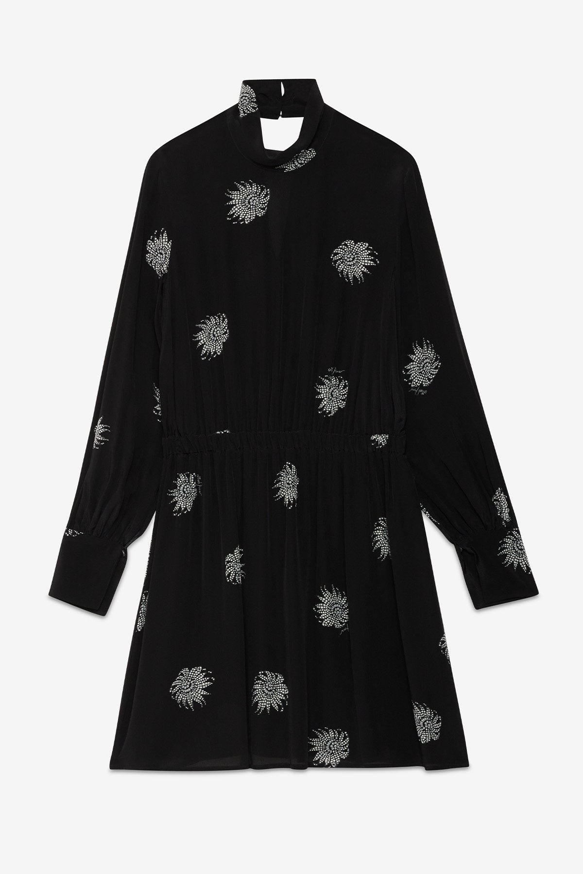 Abito corto in viscosa