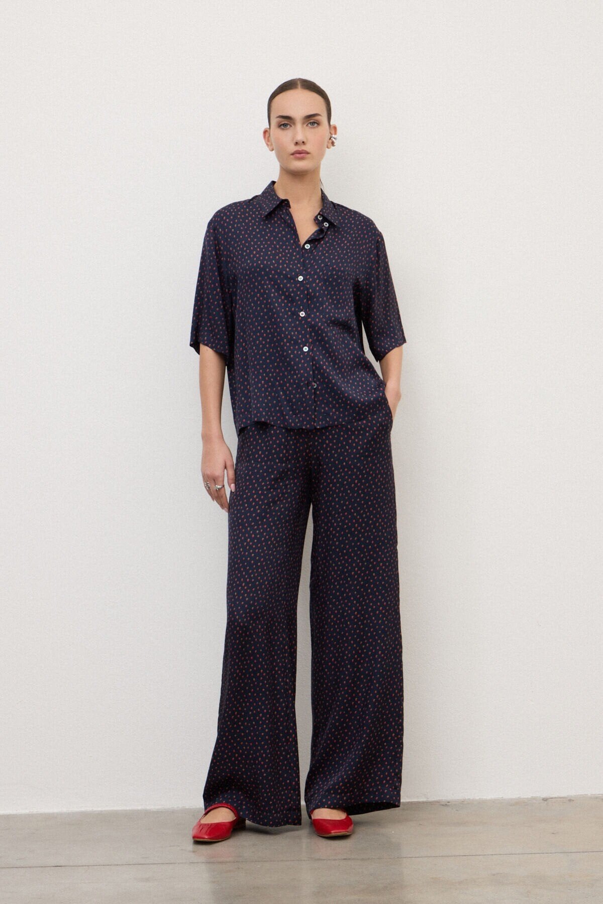 Camicia in viscosa