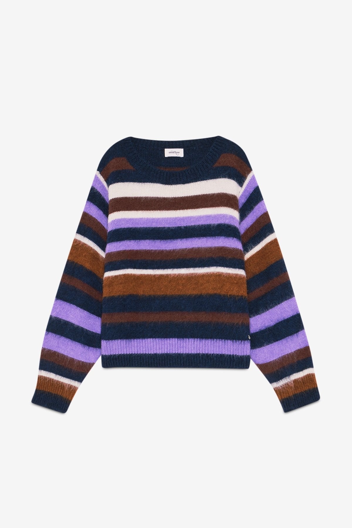 Maglione a righe