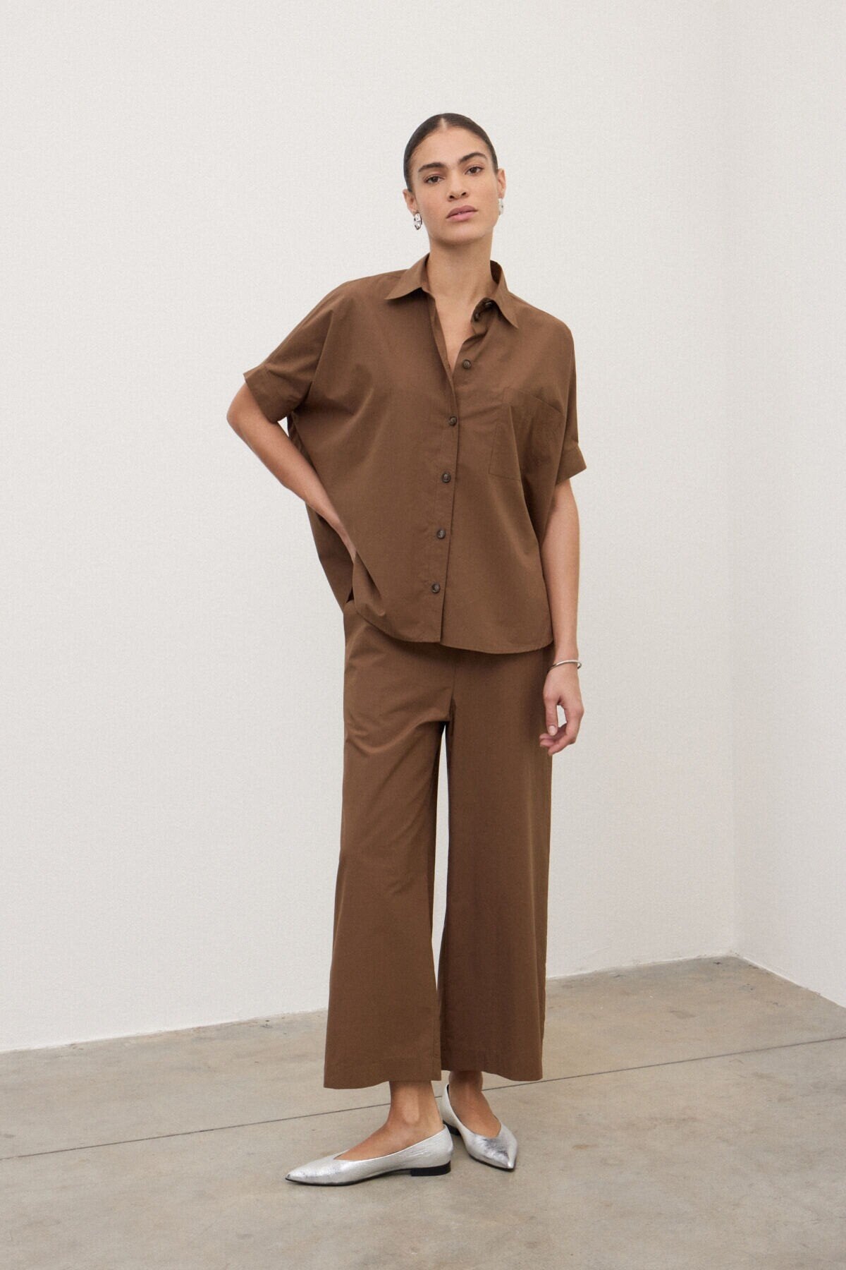Camicia corta over