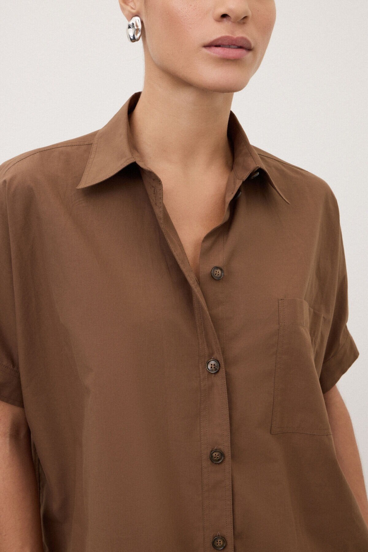 Camicia corta over