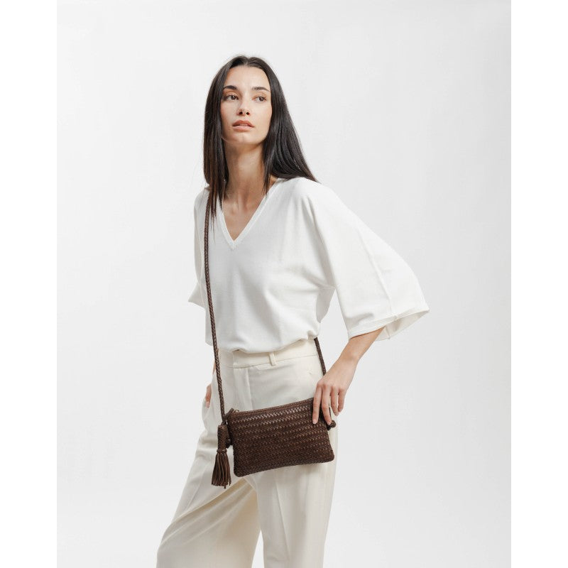 Borsa a tracolla in pelle