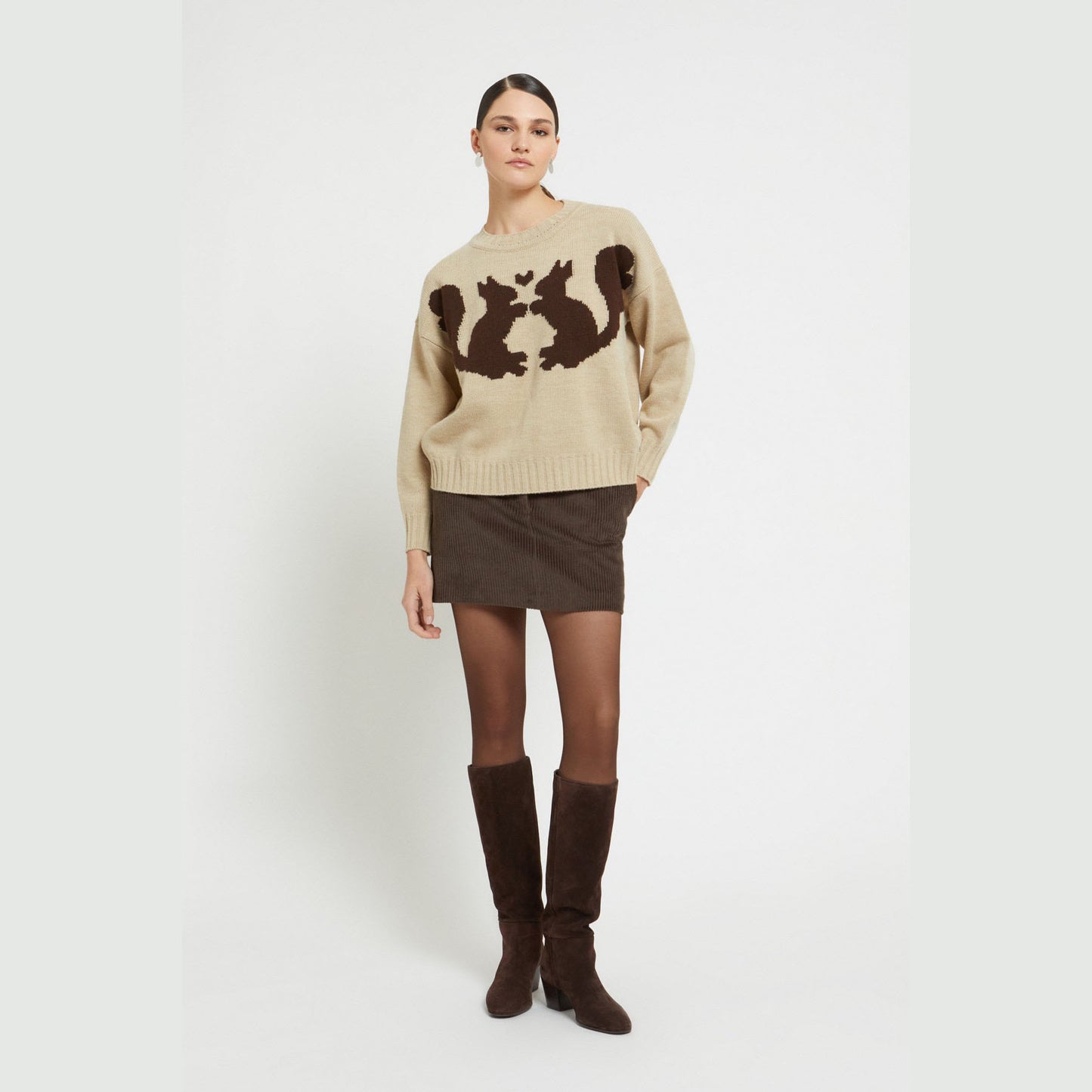 Maglione in misto lana