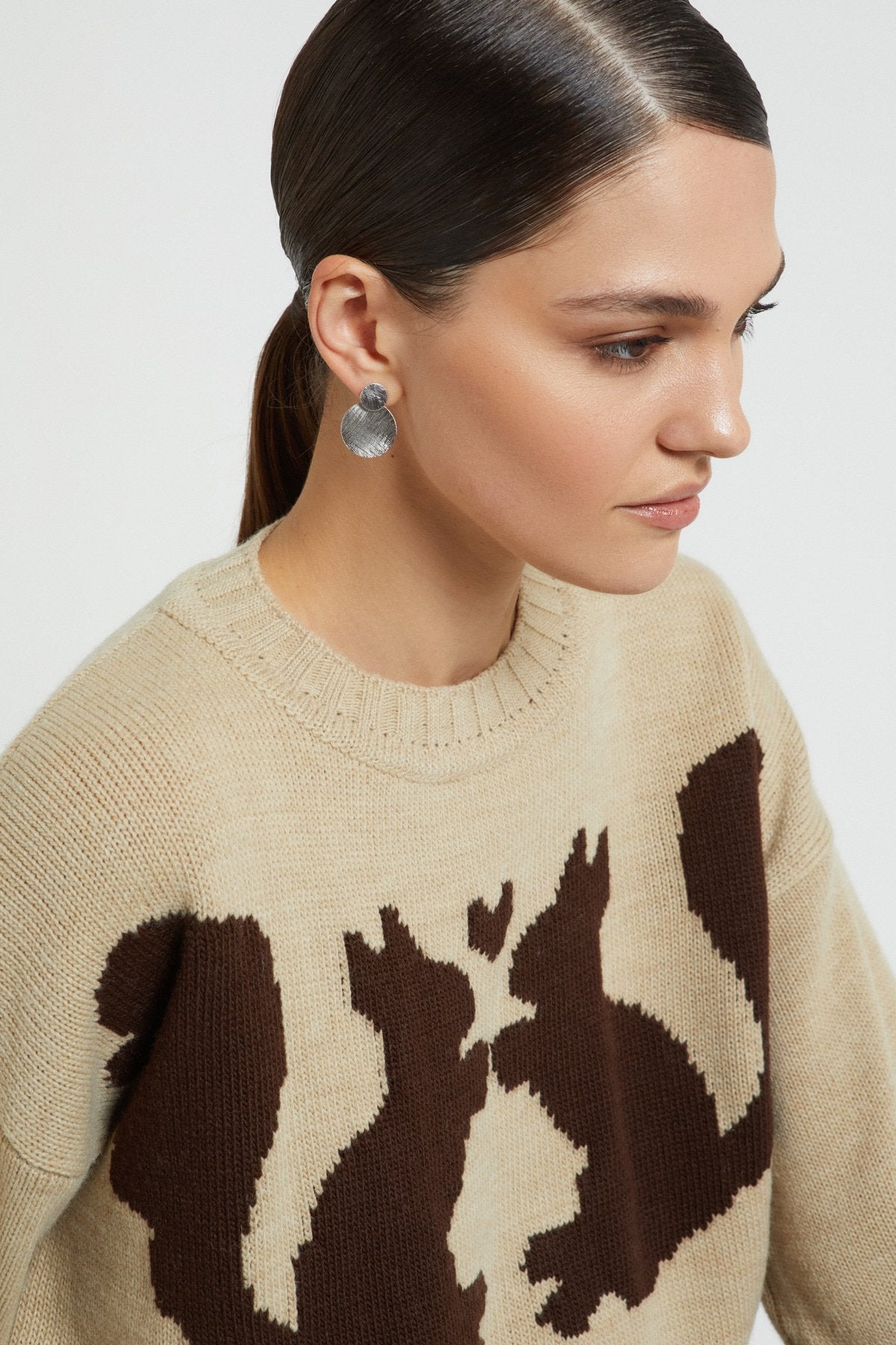 Maglione in misto lana