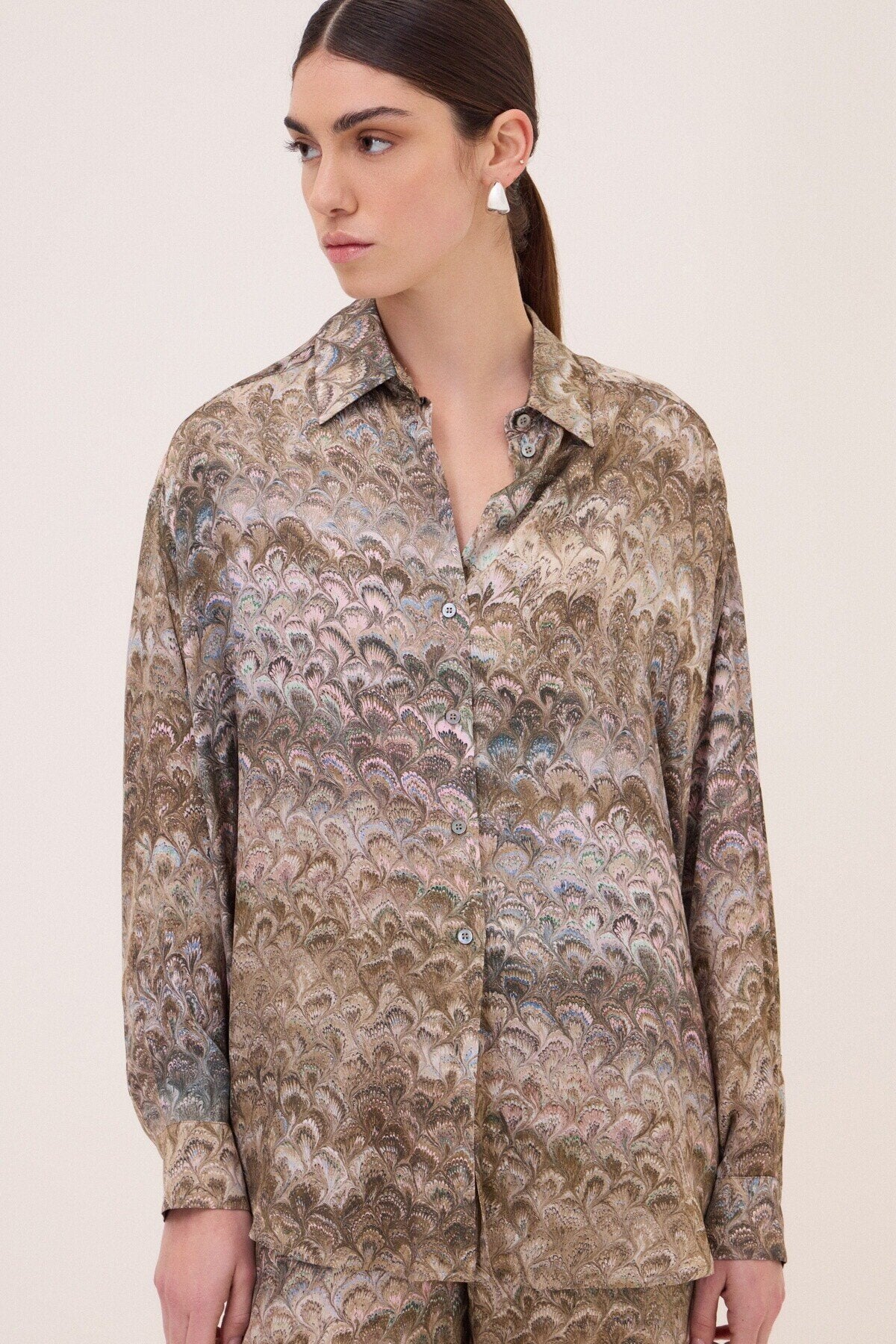 Camicia con motivo