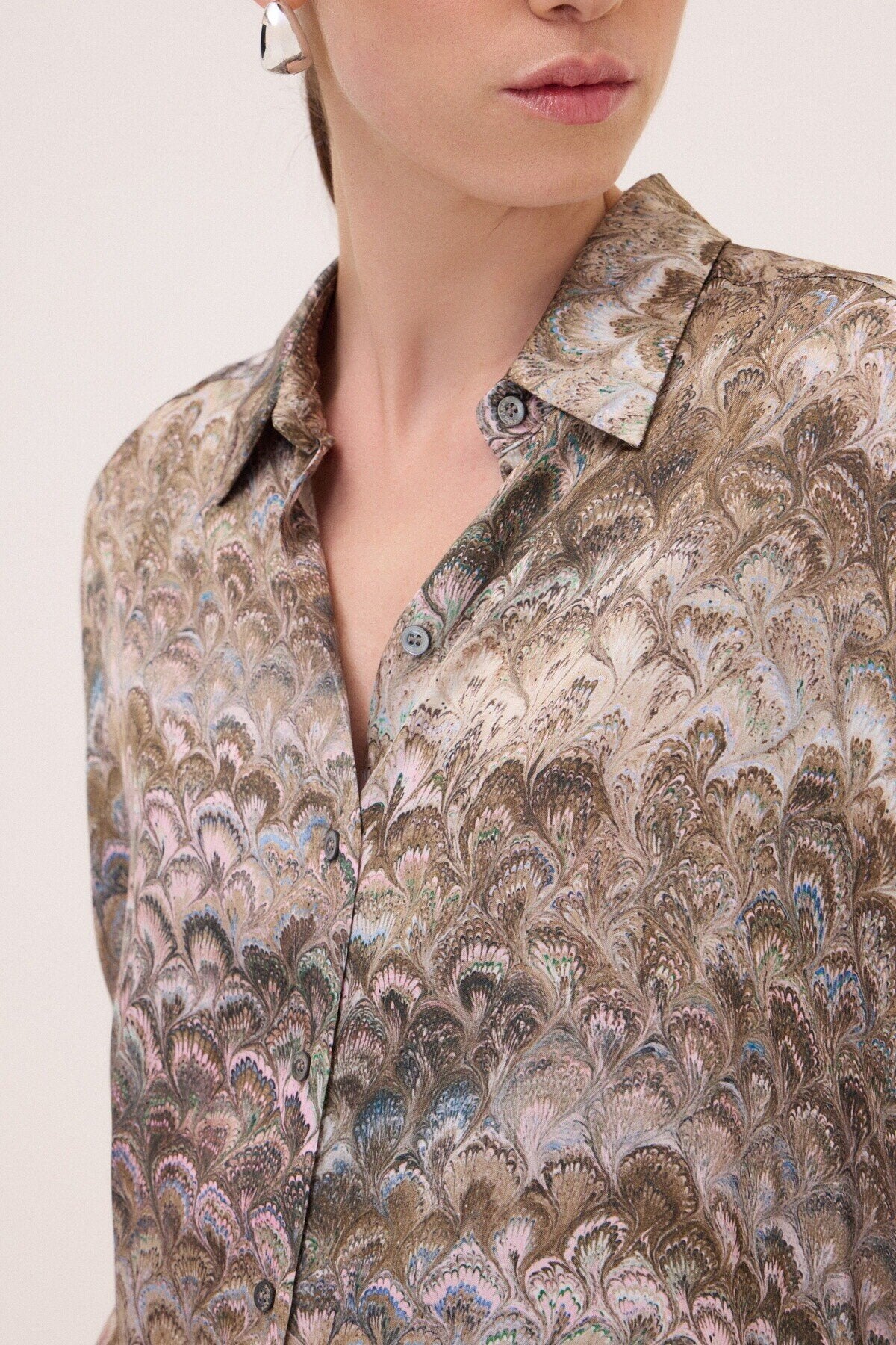 Camicia con motivo