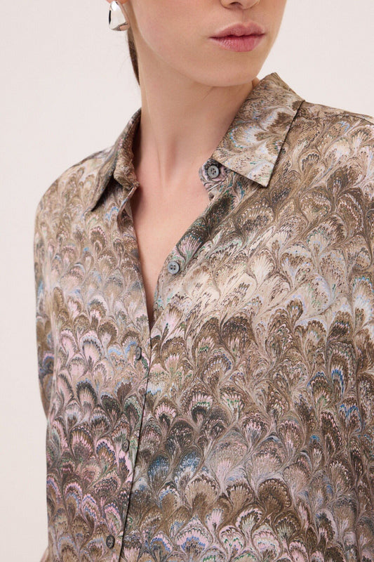 Camicia con motivo
