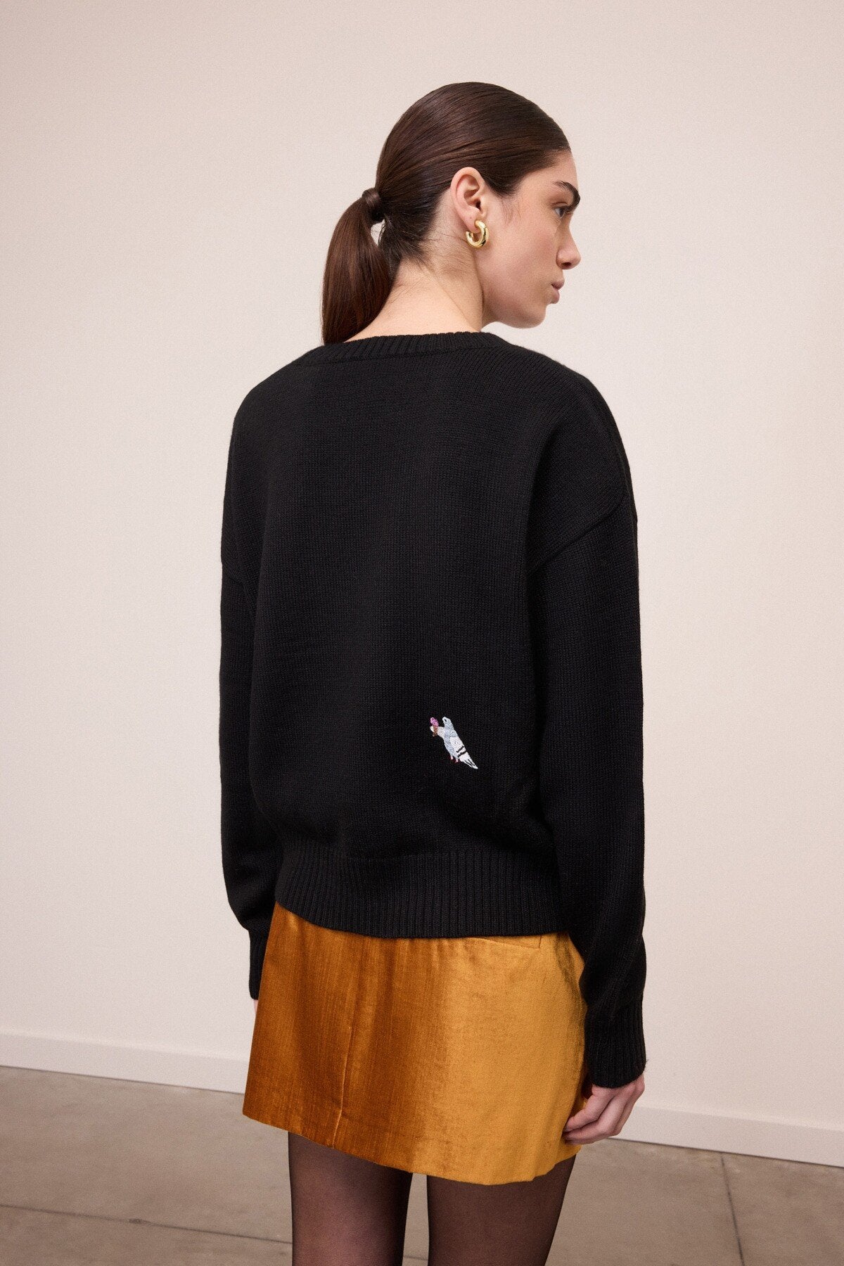 Maglia con ricami