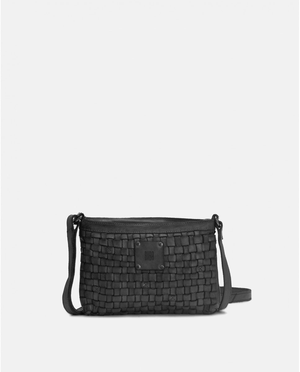 Mini borsa a tracolla in pelle