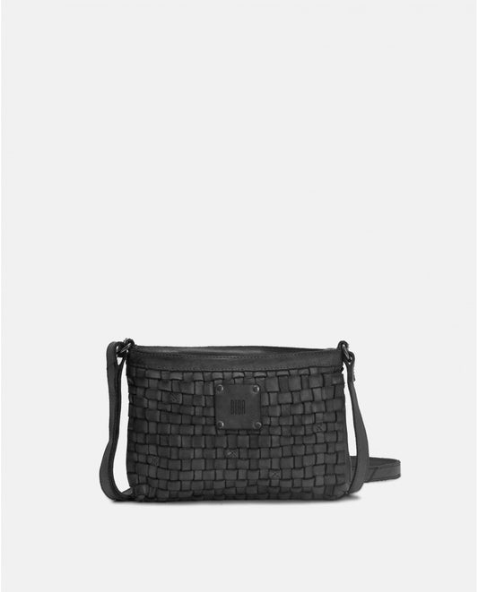 Mini borsa a tracolla in pelle