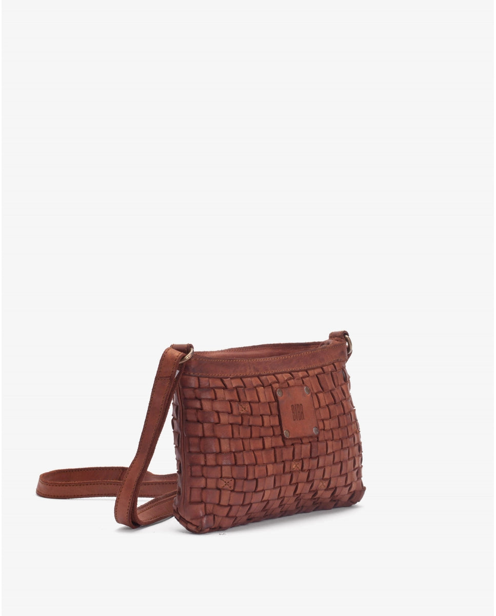 Mini borsa a tracolla in pelle