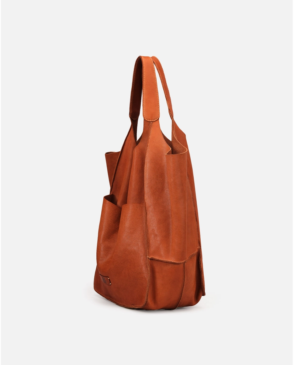 Borsa shopper in pelle